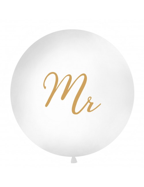 XL Ballon "Mr" goud